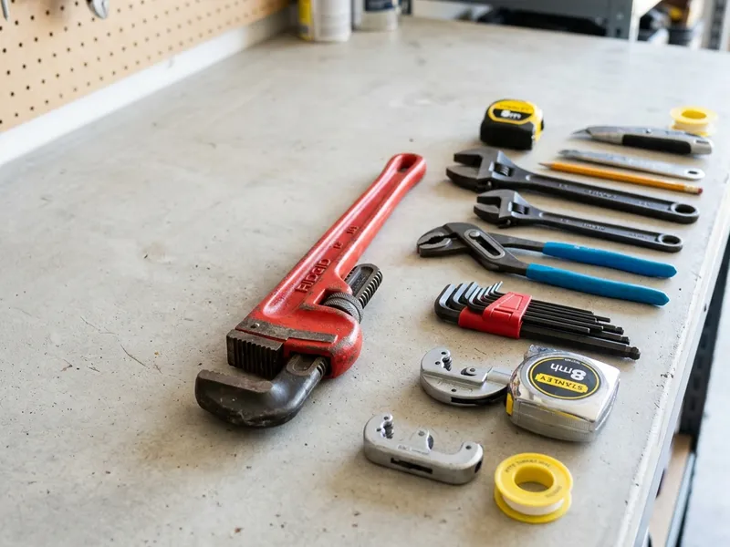 Professional plumbers in St. Francis, AR equipped with top-tier tools for residential and commercial plumbing services.